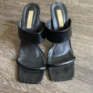 Billini Slip-on strappy heel